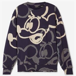 *NWOT* Desigual Mickey Mouse Printed Sweatshirt